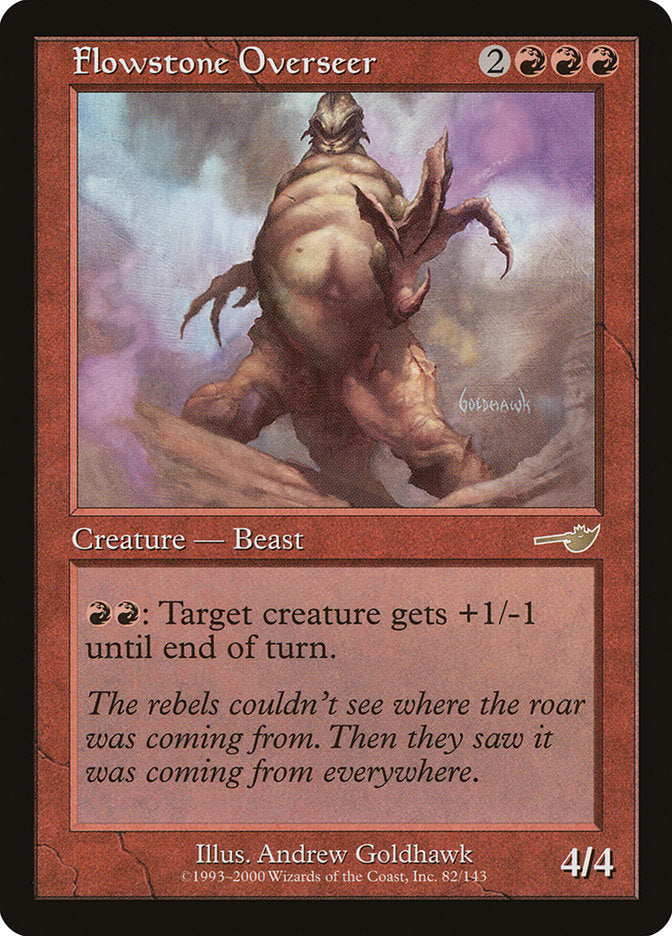 Flowstone Overseer [Nemesis] Foil