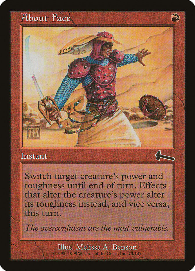 About Face [Urza's Legacy] Foil