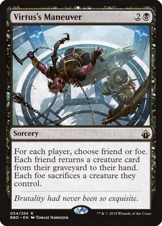 Virtus's Maneuver [Battlebond] Foil