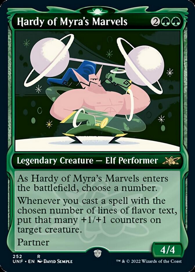 Hardy of Myra's Marvels (Showcase) [Unfinity] Foil