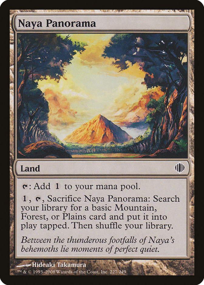 Naya Panorama [Shards of Alara] Foil