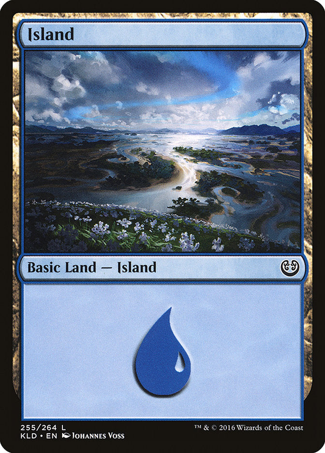 Island (255) [Kaladesh] Foil