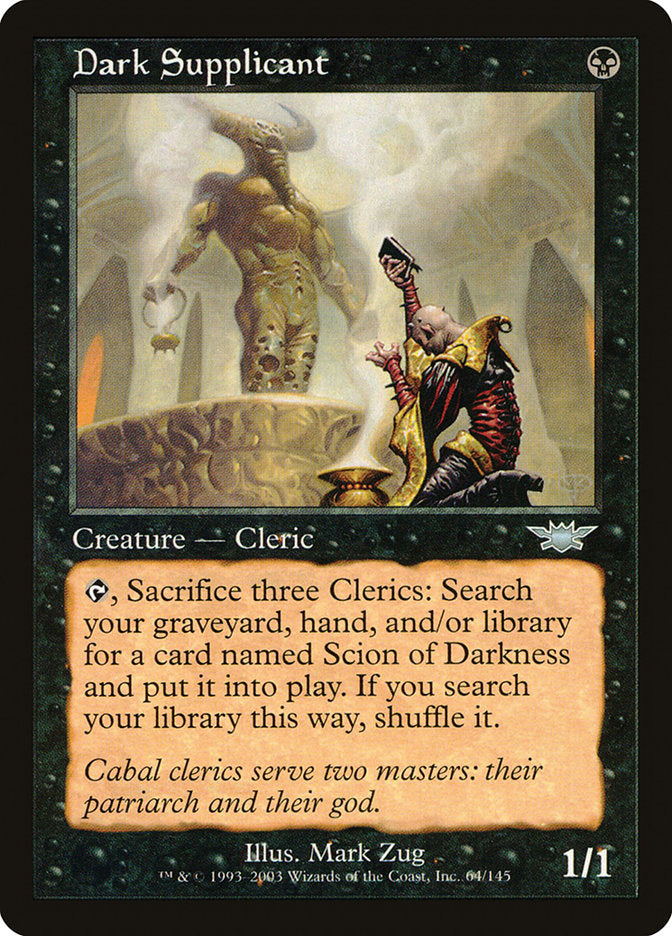 Dark Supplicant [Legions] Foil