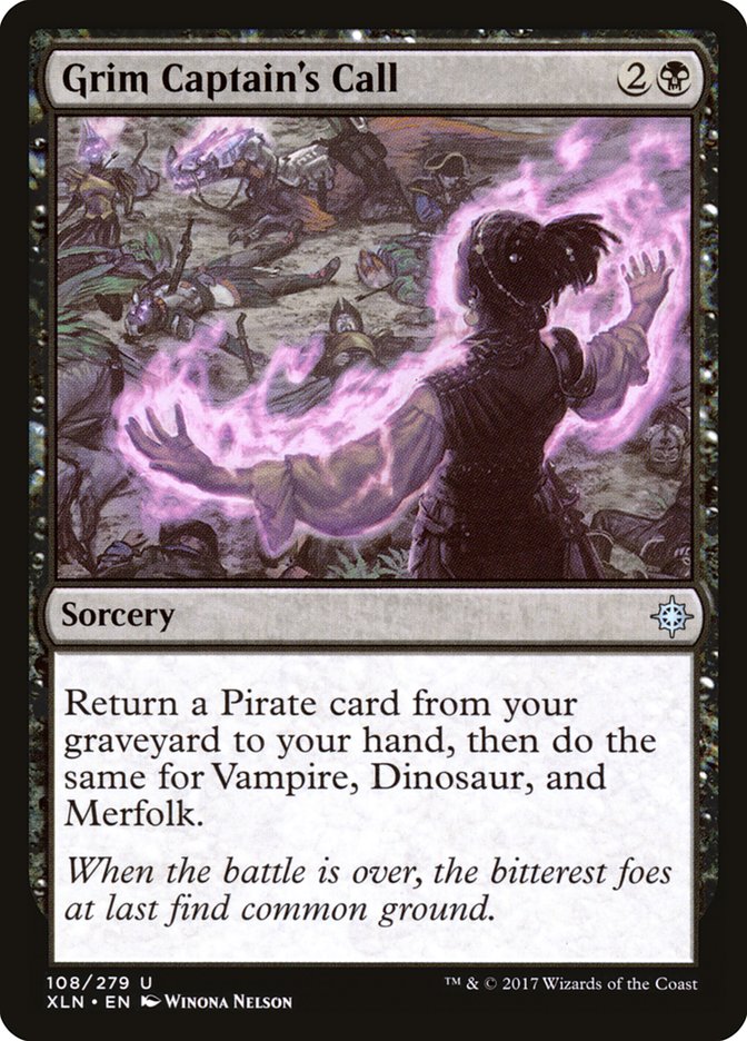 Grim Captain's Call [Ixalan] Foil
