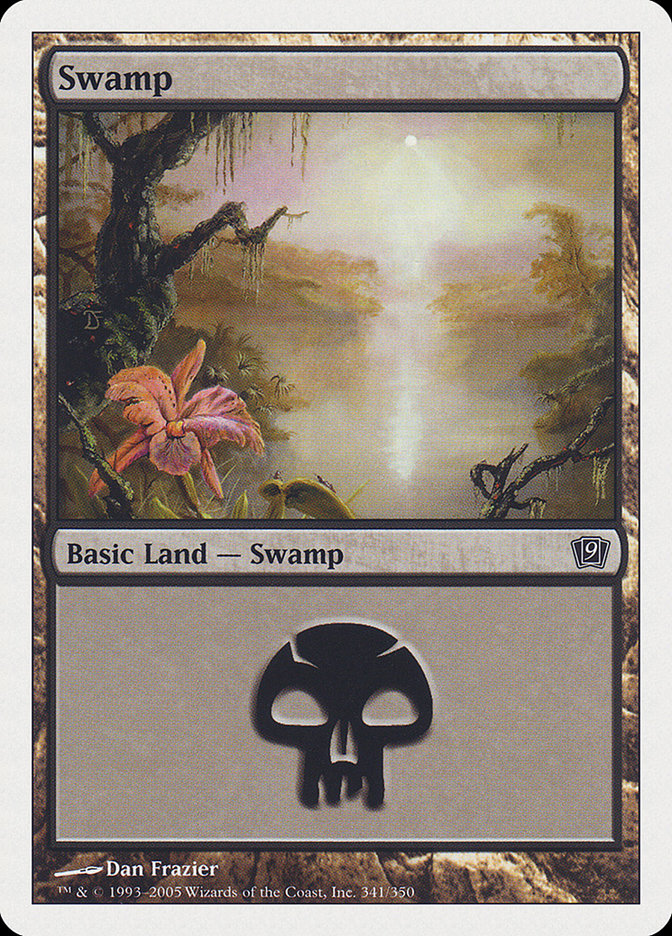 Swamp (341) [Ninth Edition] Foil