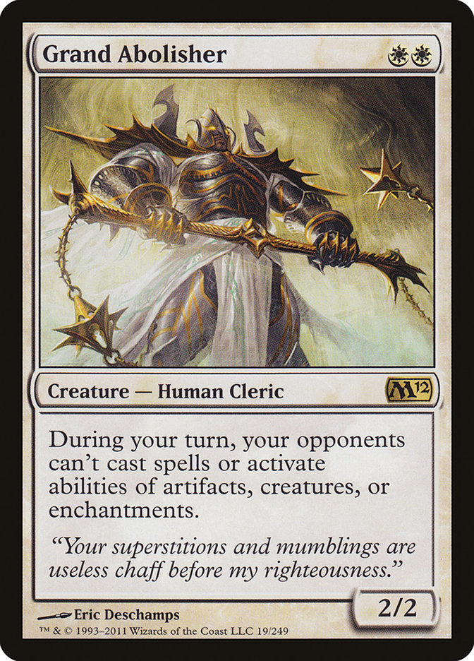 Grand Abolisher [Magic 2012] Foil