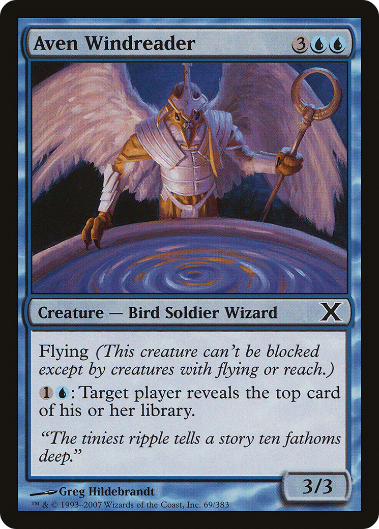 Aven Windreader  [Tenth Edition]