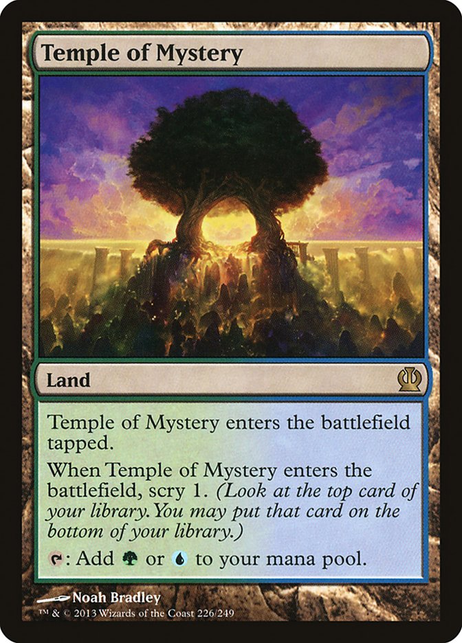 Temple of Mystery [Theros] Foil