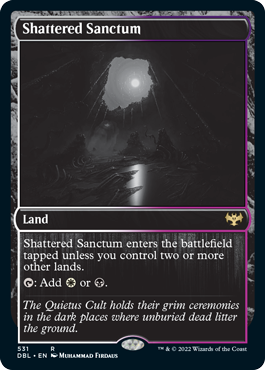 Shattered Sanctum [Innistrad: Double Feature] Foil