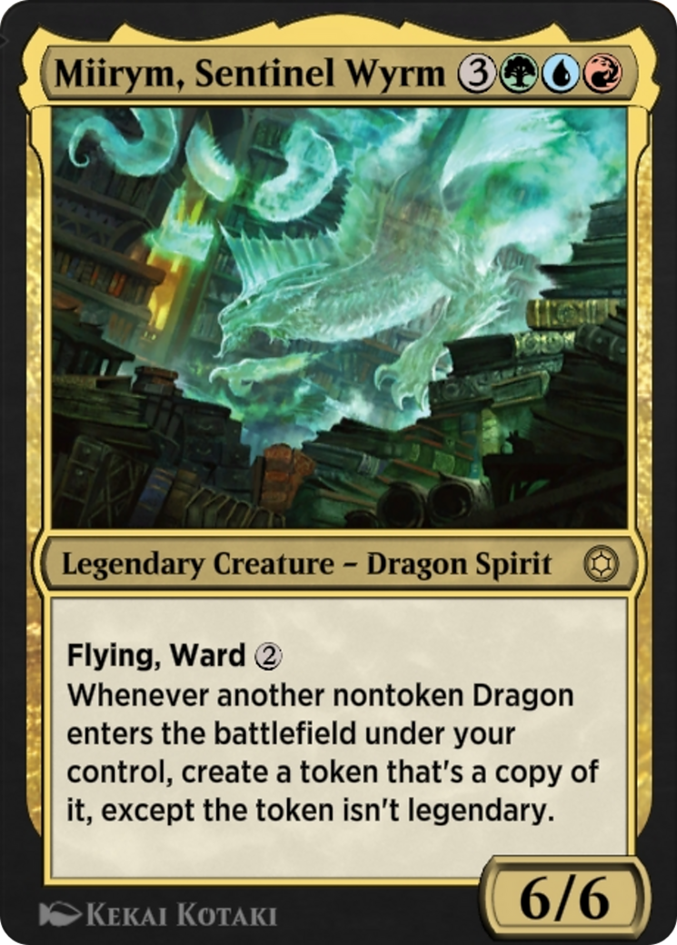 Miirym, Sentinel Wyrm  [Alchemy Horizons: Baldur's Gate]