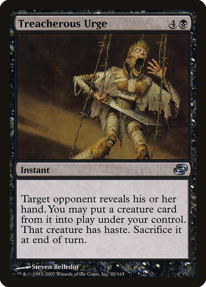 Treacherous Urge [Planar Chaos] Foil