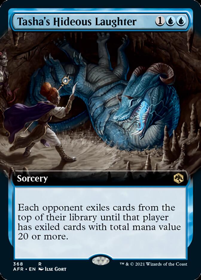 Tasha's Hideous Laughter (Extended Art) [Dungeons & Dragons: Adventures in the Forgotten Realms] Foil