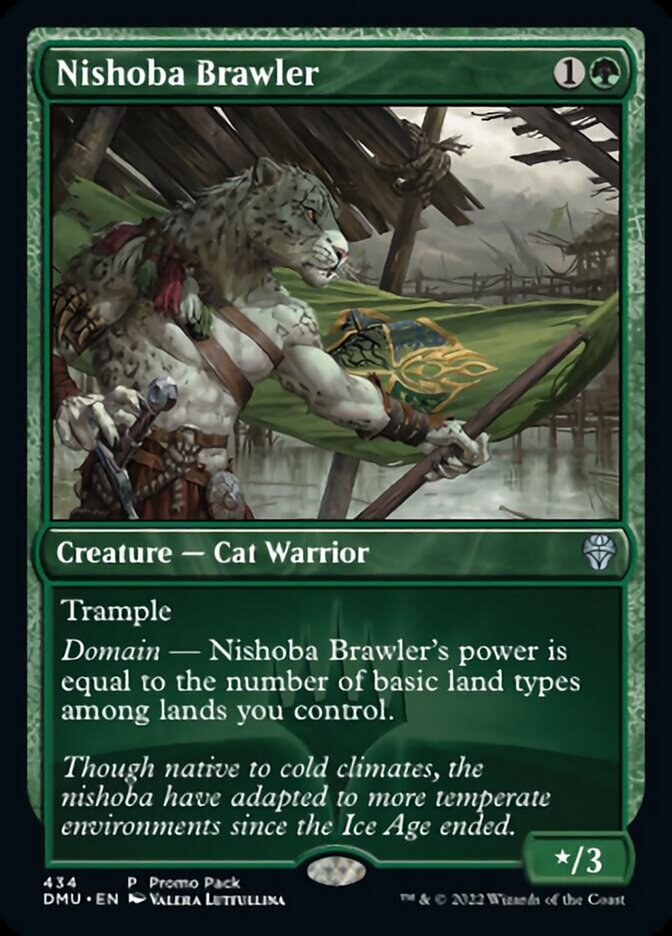Nishoba Brawler (Promo Pack) [Dominaria United Promos] Foil
