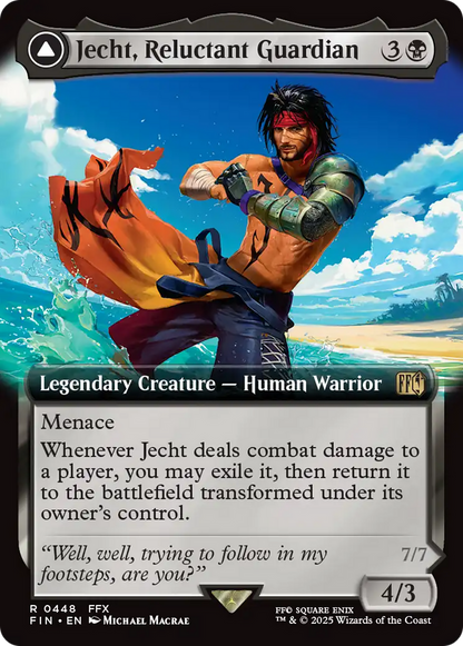 Jecht, Reluctant Guardian // Braska's Final Aeon (Extended Art) [FINAL FANTASY] Foil