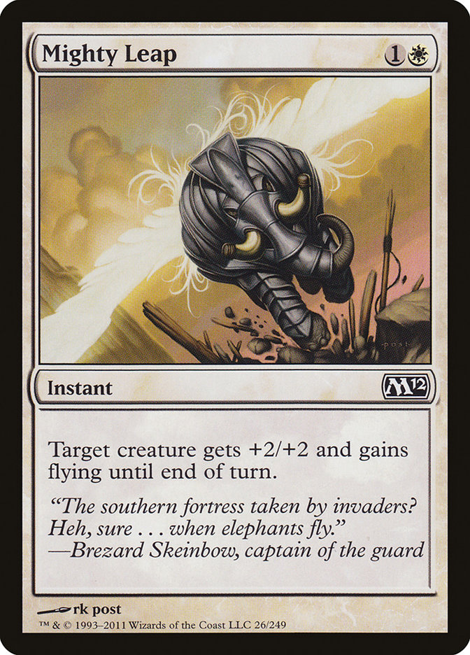 Mighty Leap [Magic 2012] Foil