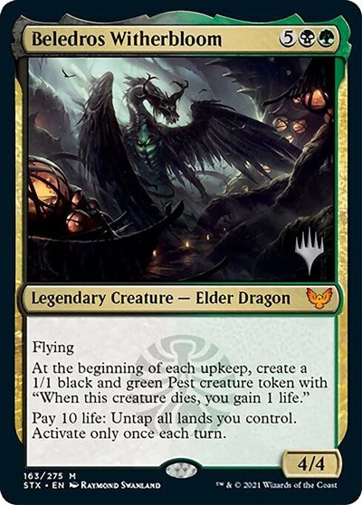 Beledros Witherbloom (Promo Pack) [Strixhaven: School of Mages Promos] Foil