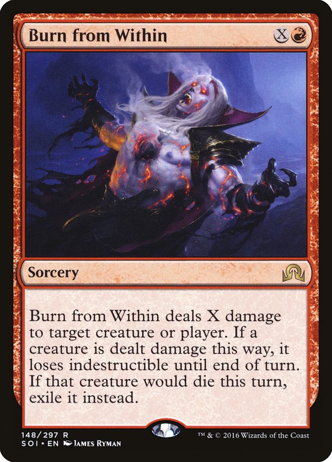 Burn from Within [Shadows over Innistrad] Foil