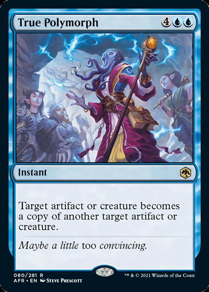 True Polymorph [Dungeons & Dragons: Adventures in the Forgotten Realms] Foil