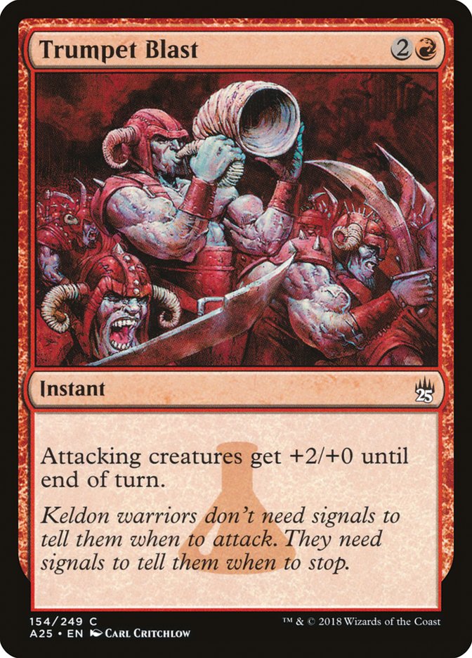 Trumpet Blast [Masters 25] Foil