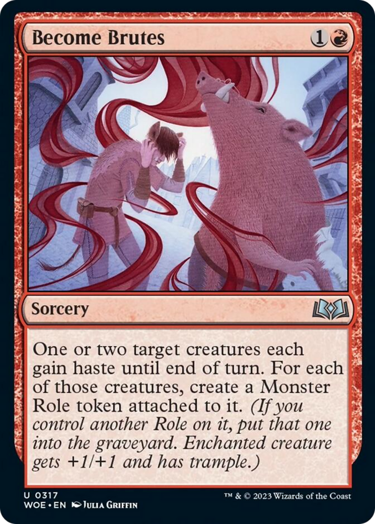 Become Brutes [Wilds of Eldraine] Foil