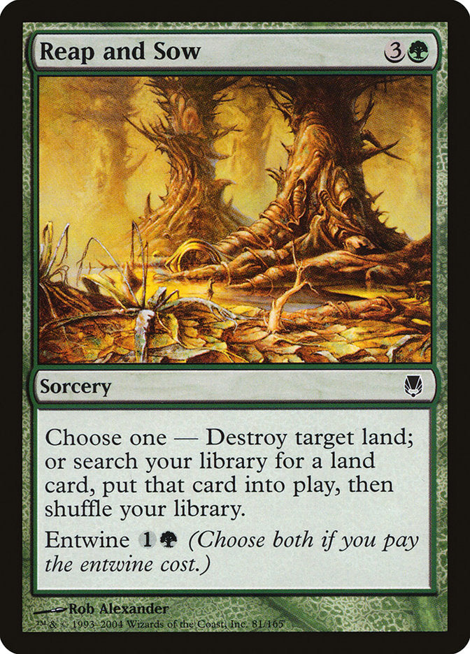Reap and Sow [Darksteel] Foil