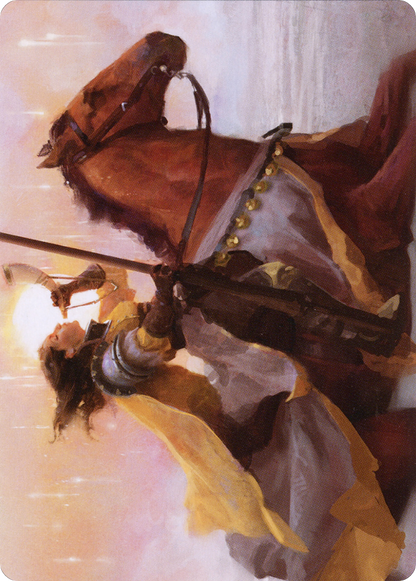 Sunrise Cavalier // Sunrise Cavalier  [Midnight Hunt Art Series] (Borderless) Foil