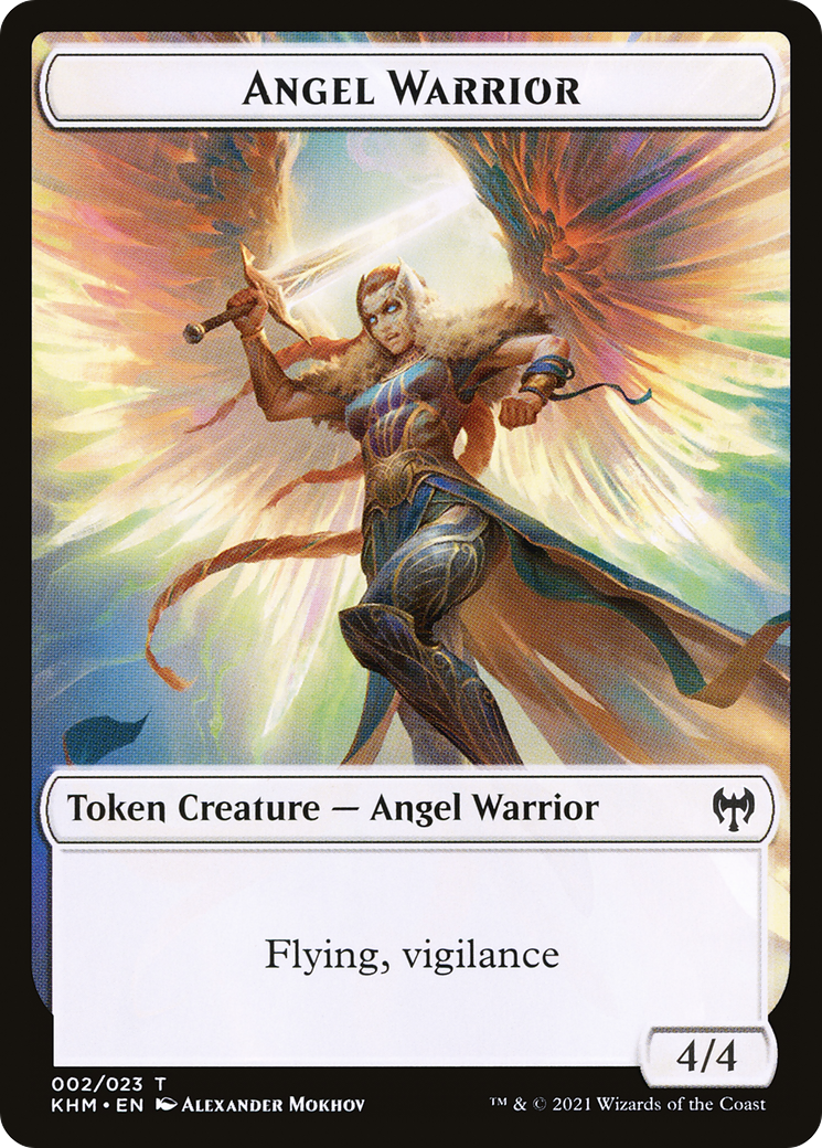 Angel Warrior  [Kaldheim Tokens] Foil
