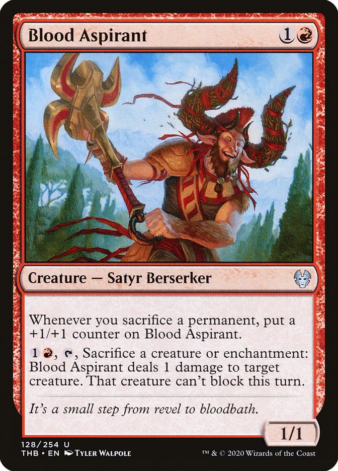 Blood Aspirant [Theros Beyond Death] Foil