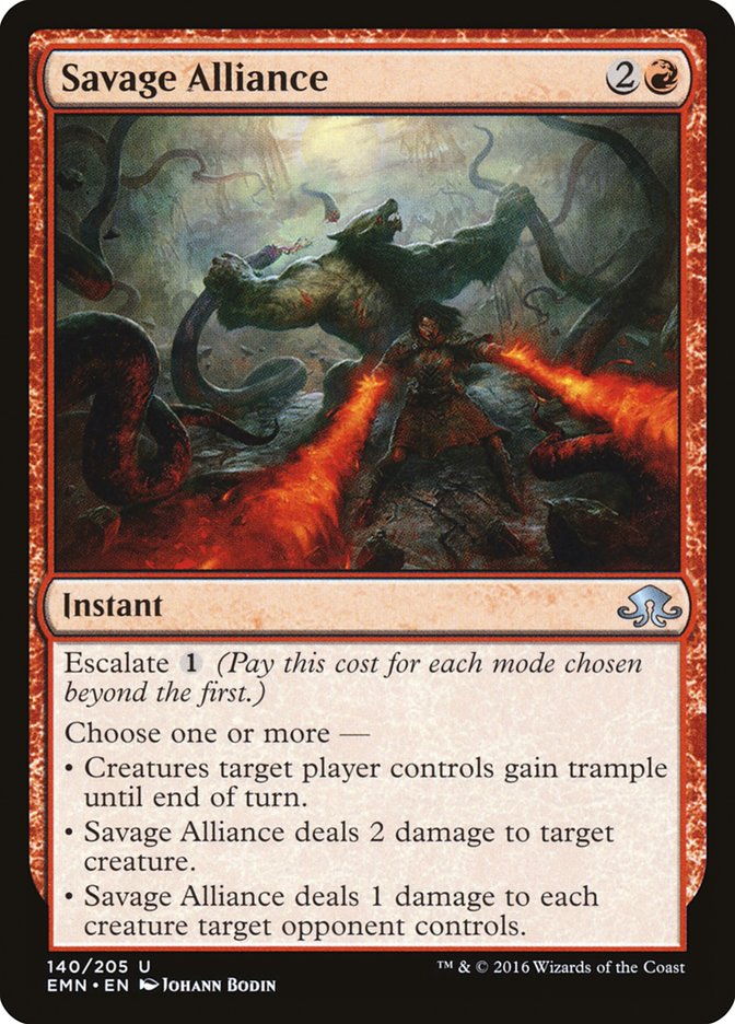 Savage Alliance [Eldritch Moon] Foil