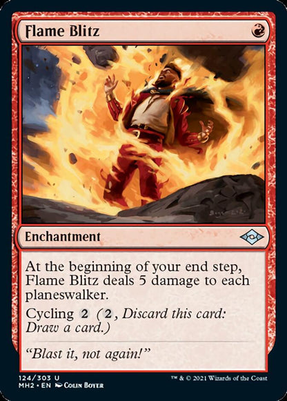 Flame Blitz [Modern Horizons 2] Foil