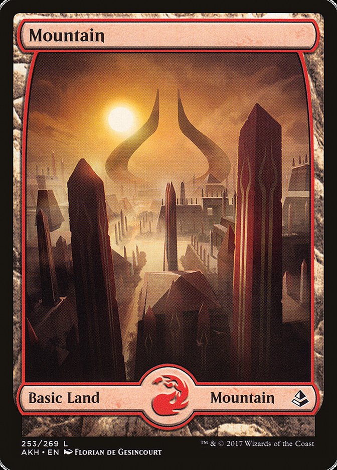 Mountain (253) [Amonkhet] Foil