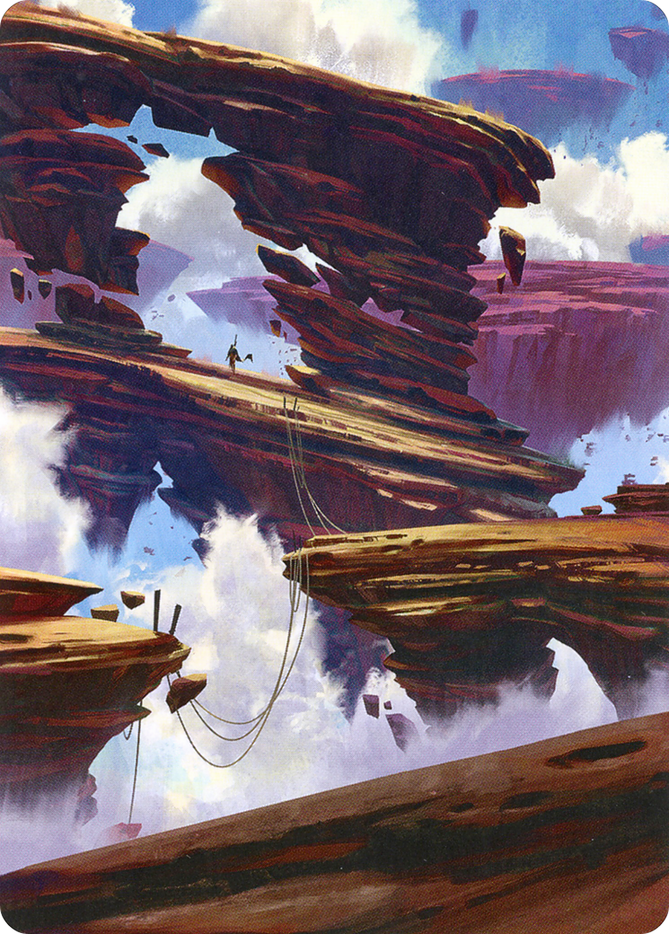 Boulderloft Pathway // Boulderloft Pathway  [Zendikar Rising Art Series] (Borderless) Foil