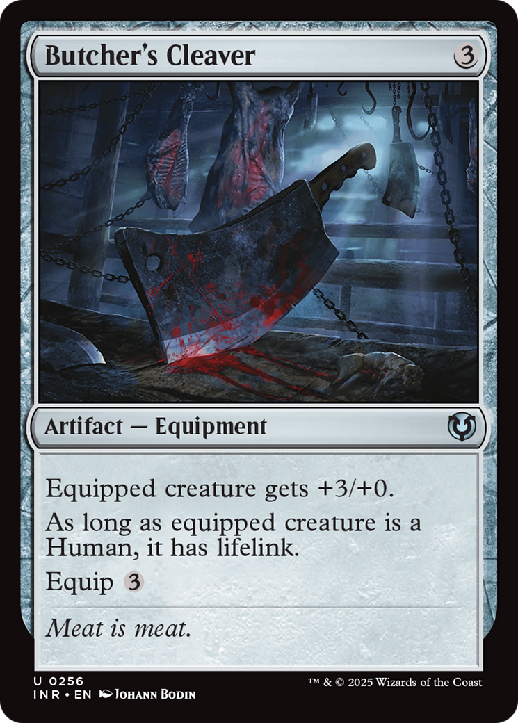 Butcher's Cleaver [Innistrad Remastered] Foil