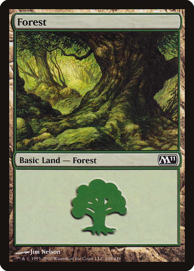 Forest (249) [Magic 2011] Foil