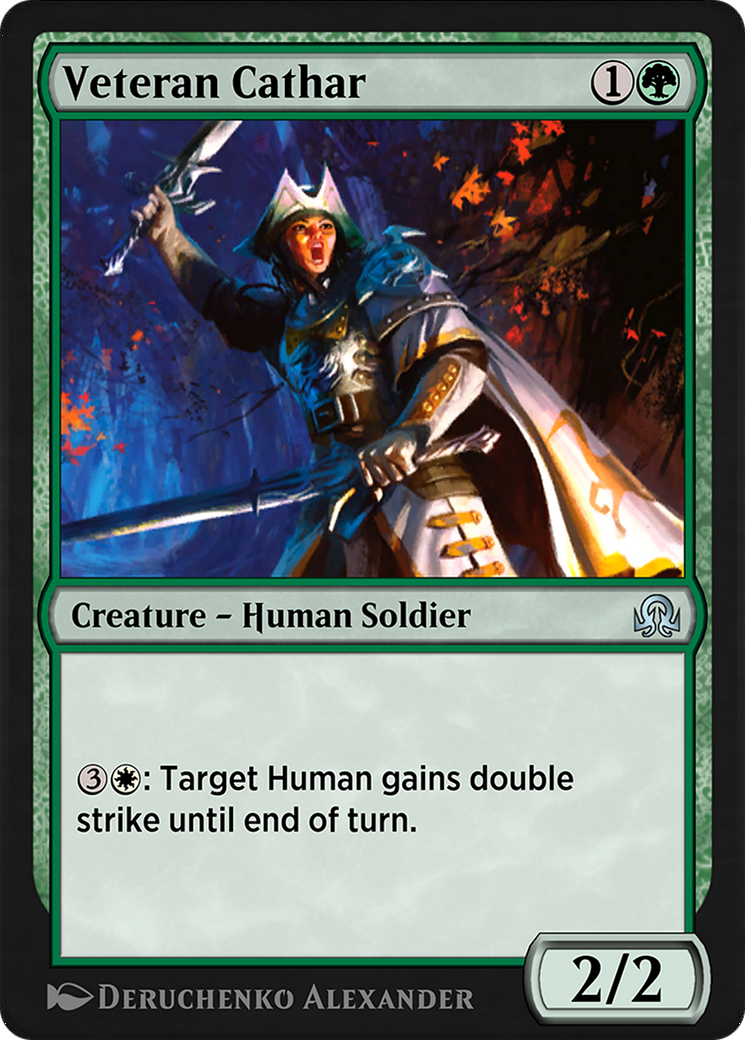 Veteran Cathar  [Shadows over Innistrad Remastered]