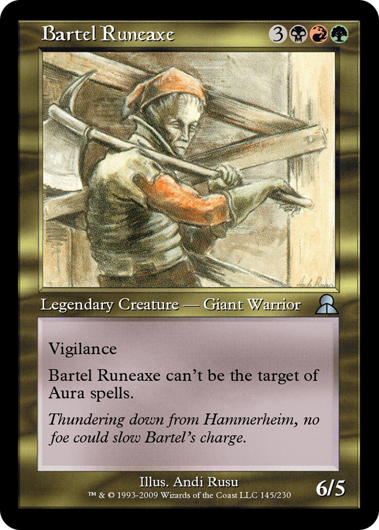 Bartel Runeaxe  [Masters Edition III] Foil