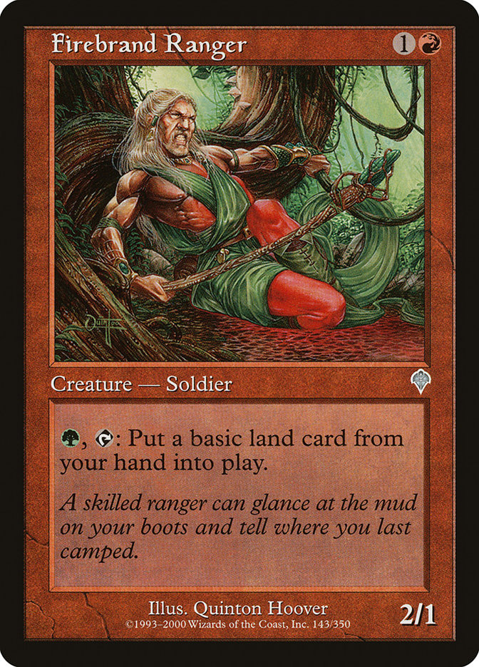 Firebrand Ranger [Invasion] Foil