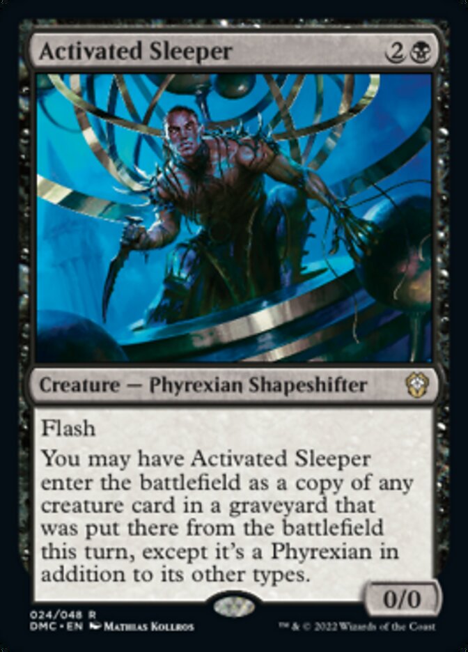 Activated Sleeper [Dominaria United Commander] Foil