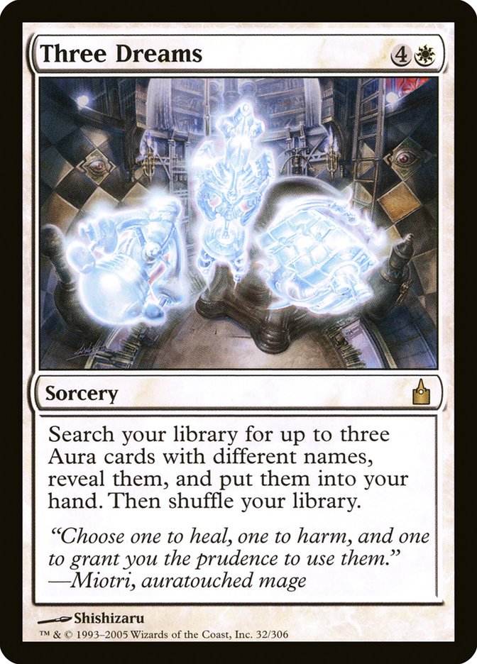 Three Dreams [Ravnica: City of Guilds] Foil