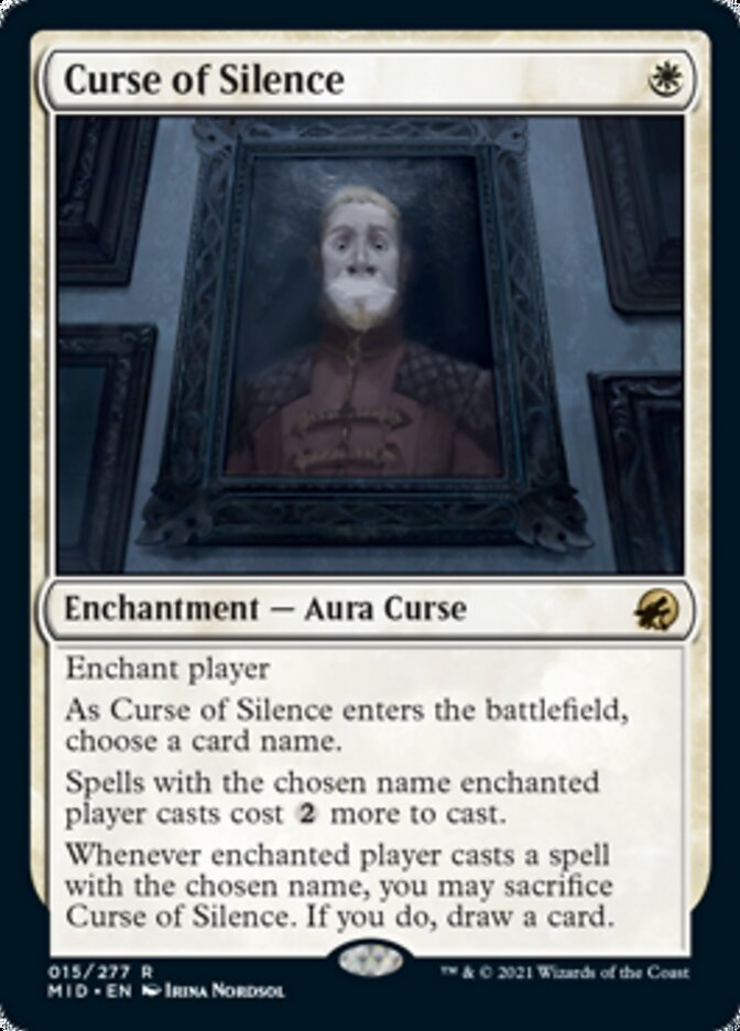 Curse of Silence [Innistrad: Midnight Hunt] Foil