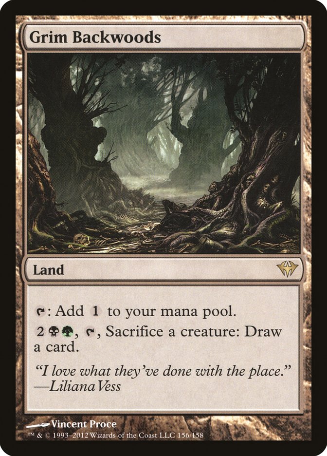 Grim Backwoods [Dark Ascension] Foil