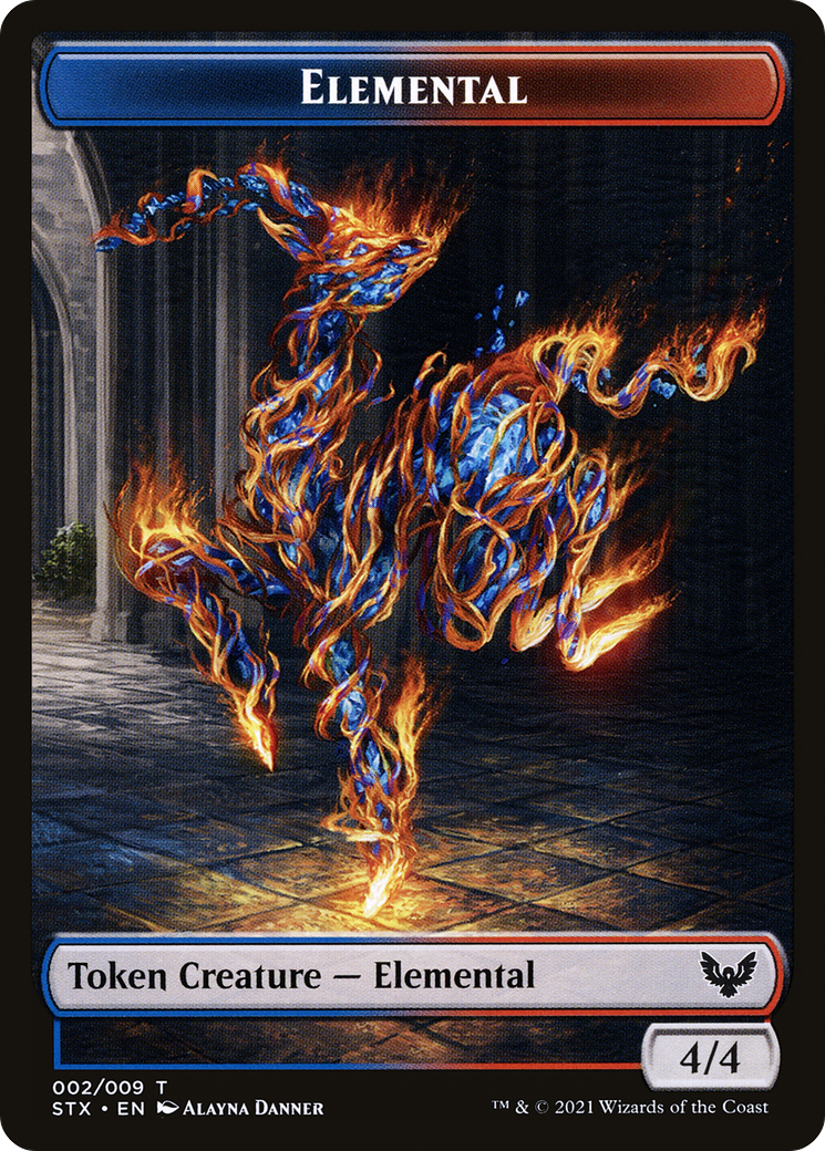 Elemental  [Strixhaven: School of Mages Tokens] Foil