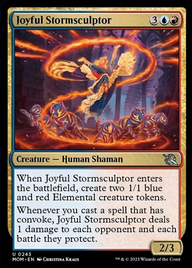 Joyful Stormsculptor [March of the Machine] Foil