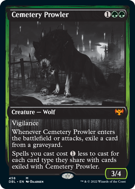 Cemetery Prowler [Innistrad: Double Feature] Foil