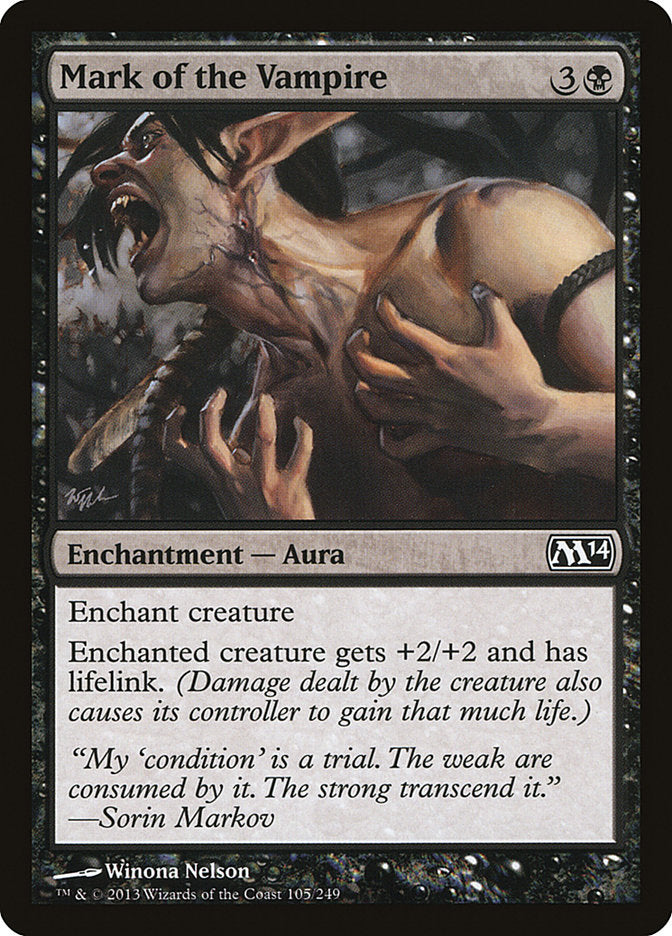 Mark of the Vampire [Magic 2014] Foil