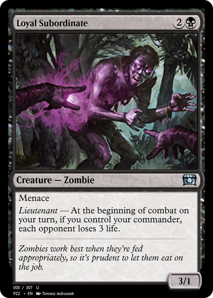 Loyal Subordinate  [Treasure Chest]