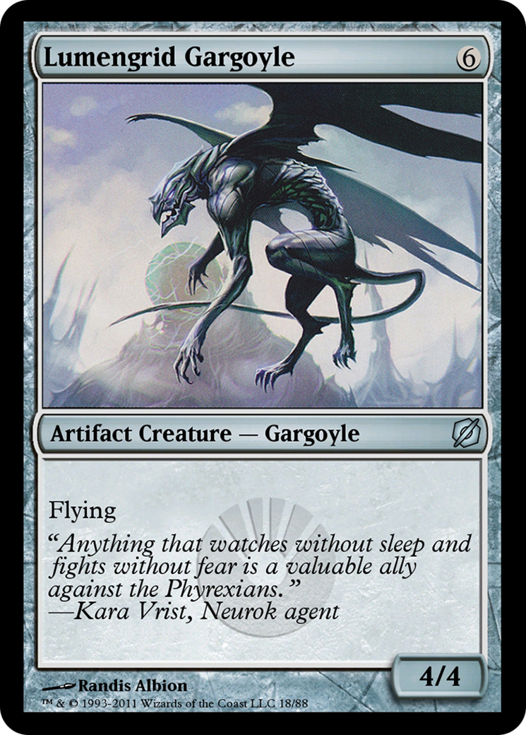 Lumengrid Gargoyle  [Duel Decks: Mirrodin Pure vs. New Phyrexia]