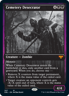 Cemetery Desecrator [Innistrad: Double Feature] Foil