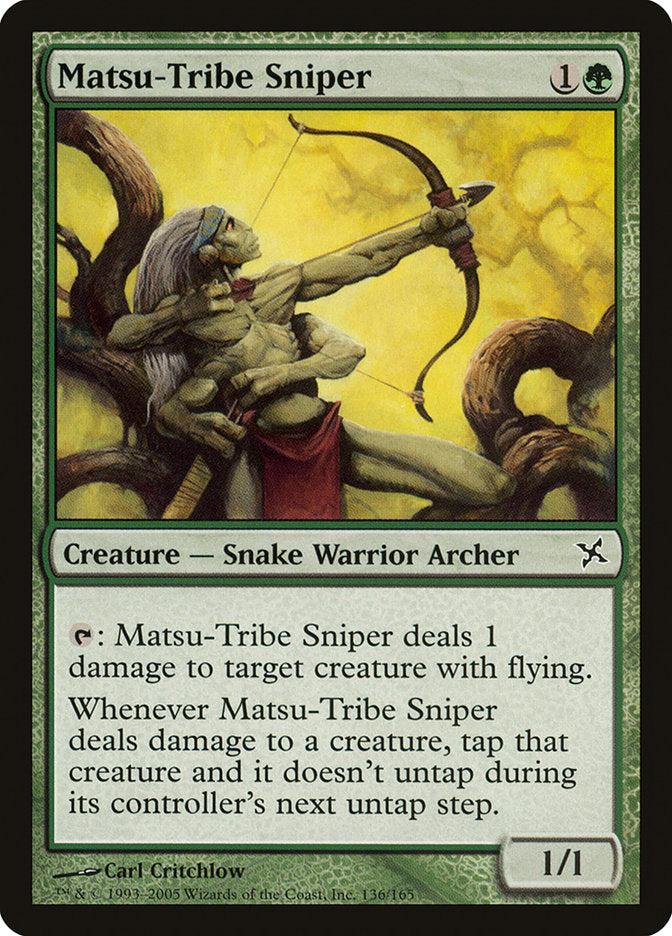 Matsu-Tribe Sniper [Betrayers of Kamigawa] Foil