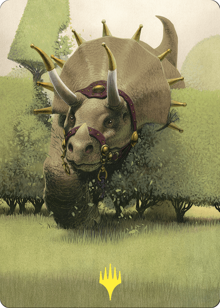 Regal Behemoth // Regal Behemoth  [Commander Masters Art Series] (Borderless) Foil